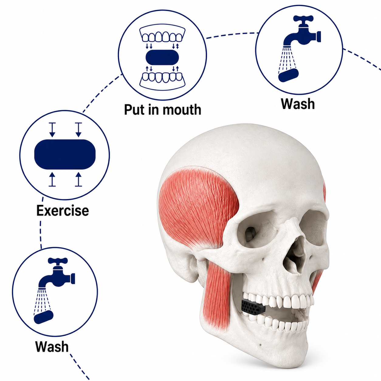 Silicone Jaw Exerciser